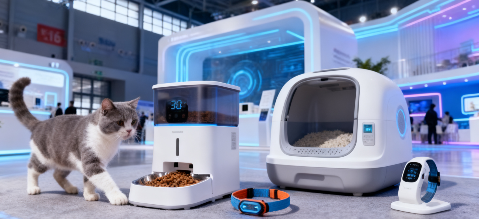 2026 宠物科技展会：宠物智能监测设备实现 “无创精准化”