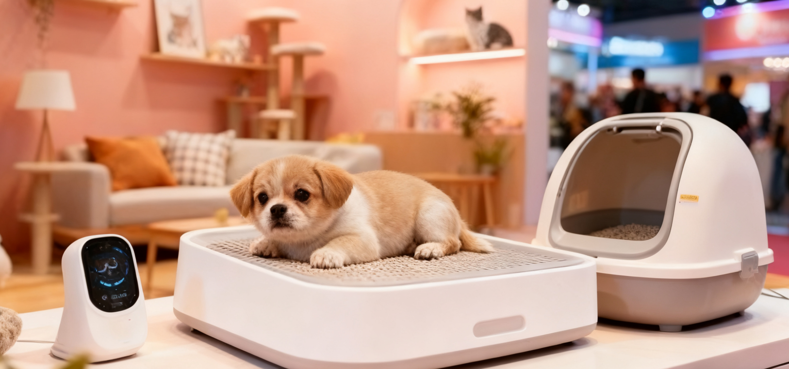 2026 宠物科技展会：宠物智能互动家具打造 “人宠共享空间”